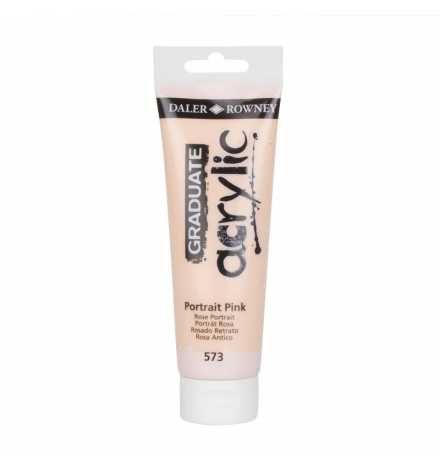 Acrylic Paint Graduate 120ml - Portrait Pink