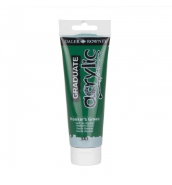 Acrylic Paint Graduate 120ml - Hooker's Green