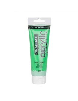 Acrylic Paint Graduate 120ml - Leaf Green