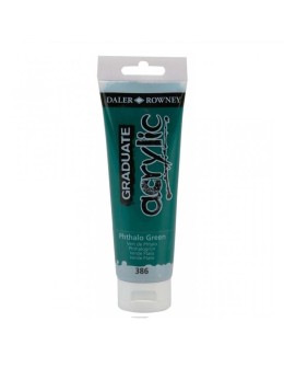 Ακρυλική μπογιά Graduate 120ml - Πράσινο (Phthalo Green)