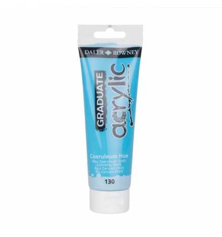 Acrylic Paint Graduate 120ml - Coeruleum Hue