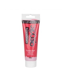 Acrylic Paint Graduate 120ml - Priamry Red