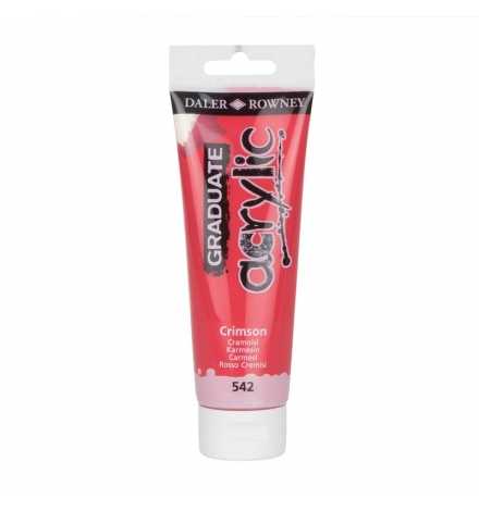 Acrylic Paint Graduate 120ml - Crimson