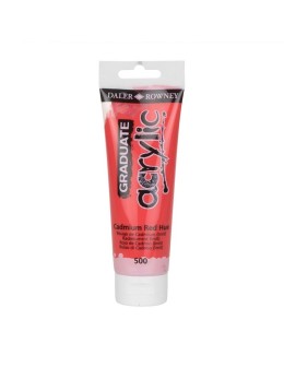Acrylic Paint Graduate 120ml - Cadmium Red Hue