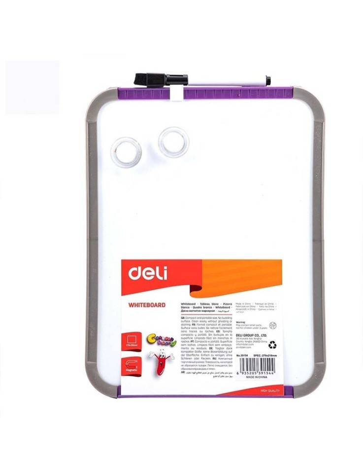 Μαγνητικός Πίνακας 216x279mm με μαρκαδόρο και μαγνητάκια