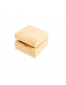 Wooden Box 6x6x3.5cm