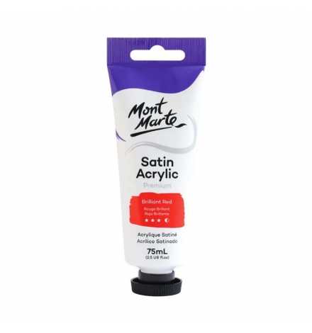 Acrylic Paint 75ml - Brilliant Red