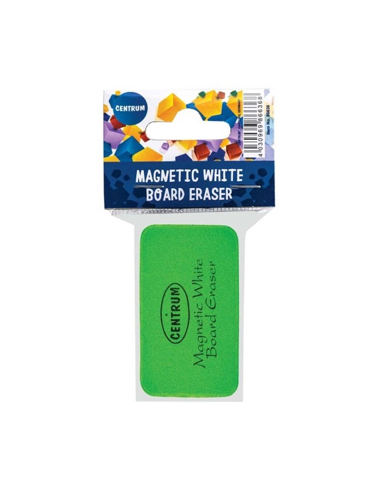 Magnetic White Board Eraser 70x40x20mm - Centrum
