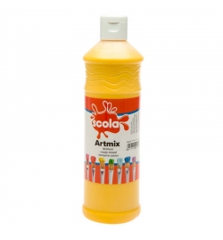 Μπογιά Tempera Artmix 600ml - Κίτρινο (Bright)