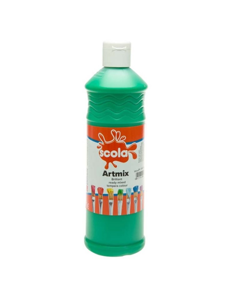 Μπογιά Tempera Artmix 600ml - Πράσινο (Bright)