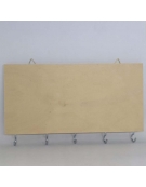 Ξύλινο Κρεμασταράκι πενταπλό 30x15x1cm