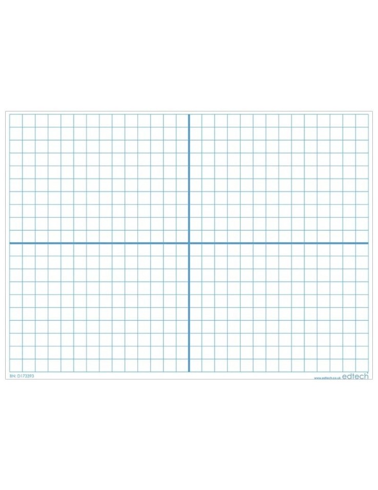 Write 'N' Wipe Board A4 - X-Y Axis