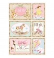 Ricepaper A4: "DayDream cards pink"