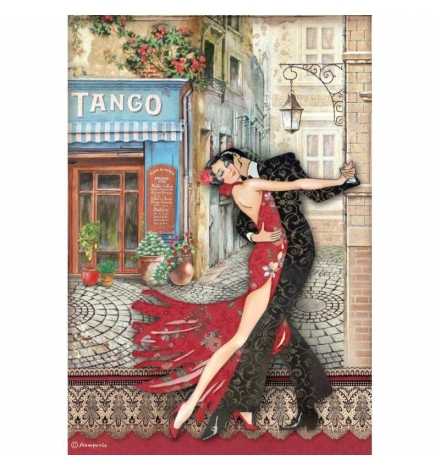 Ricepaper A4: "Desire tango"