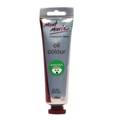 Oil Paint 100ml Mont Marte - Monastral Green