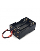 Battery Holder 6 x AA Square with wire leads