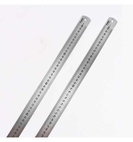 Metallic Ruler 100cm - Stainless Steel