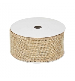 Burlap Ribbon 5cm x 5m