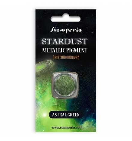 Stardust Pigment 0.5gr Astral green - Stamperia