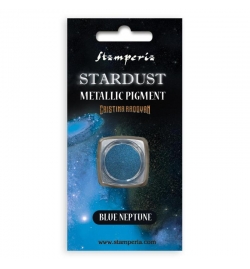 Stardust Pigment 0.5gr Blue neptune - Stamperia