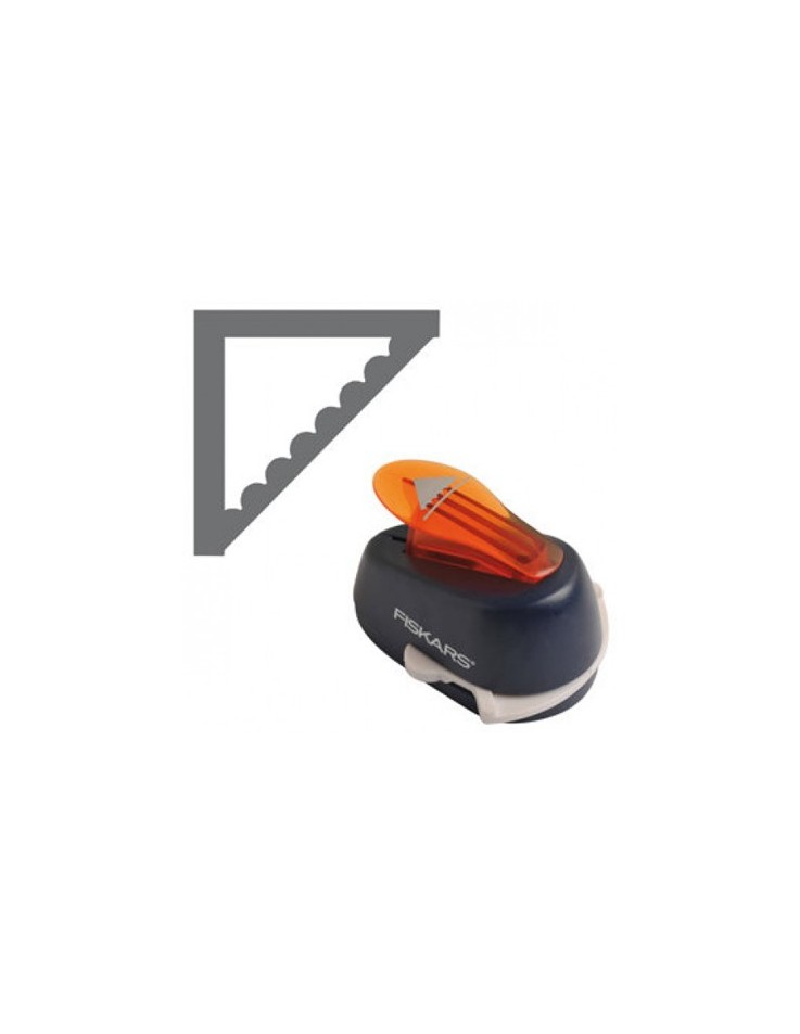 Paper Punch Lever Photo Corner 25mm Fiskars