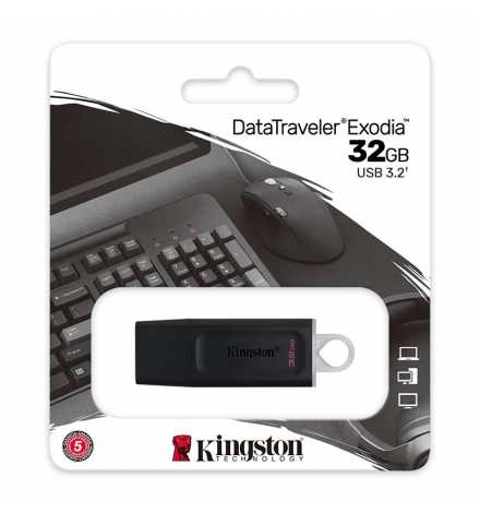 USB 3.2 Memory Stick 32GB Data Travel Exodia - Kingston