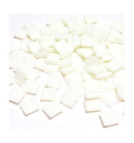 Joy Glass Mosaic 10x10mm 200gr - White