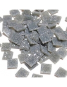 Ψηφίδες γυάλινες 10x10mm 200gr Ασημένιο