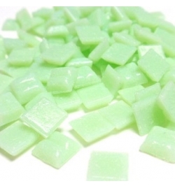 Joy Glass Mosaic 10x10mm 200gr - Pastel Green