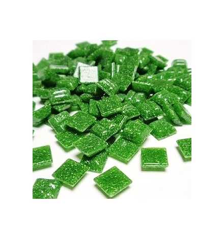 Joy Glass Mosaic 10x10mm 200gr - Fir Green