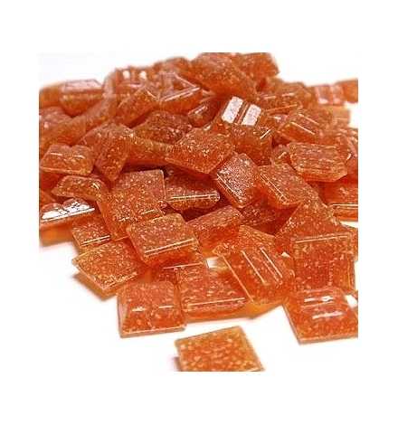 Joy Glass Mosaic 10x10mm 200gr - Terracotta