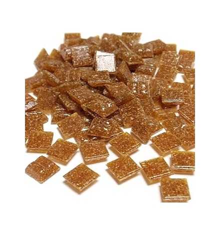 Joy Glass Mosaic 10x10mm 200gr - Brown