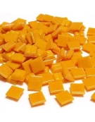 Joy Glass Mosaic 10x10mm 200gr - Orange