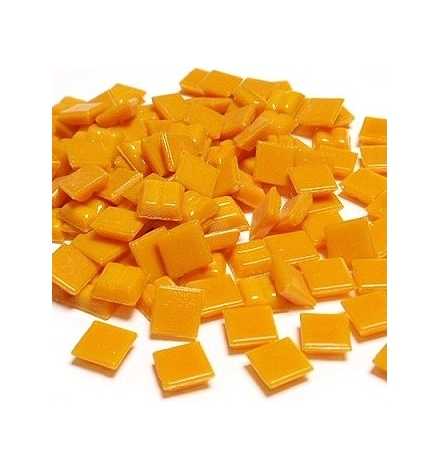 Joy Glass Mosaic 10x10mm 200gr - Orange