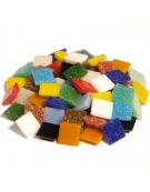 Joy Glass Mosaic 10x10mm 200gr - Harlequin Mix