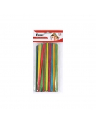 Wooden Lolly Sticks 6x190mm Colored 100pcs