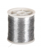 Nylon sewing thread 100m Silver