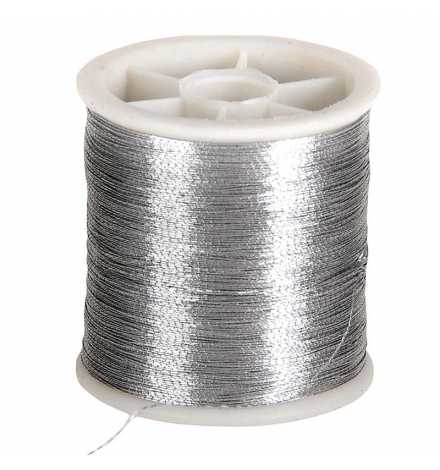 Nylon sewing thread 100m Silver