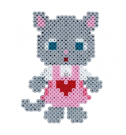 Hama Beads Dress Up Cat