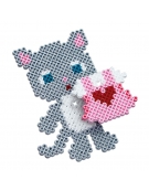 Hama Beads Dress Up Cat