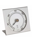 Analogue oven thermometer made of aluminium  - TFA