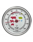 Analogue roast thermometer of stainless steel TFA