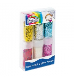 Glitter 10gr 6 colors FIorello