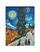 Hama Beads Art - Van Gogh