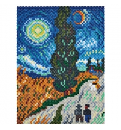 Hama Beads Art - Van Gogh