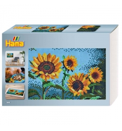 Hama Beads Art - Sunflowers