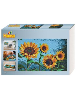 Hama Beads Art - Sunflowers
