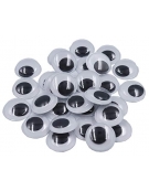 Wiggle Eyes 18mm - 12pcs