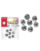 Bell 13mm 7pcs Silver