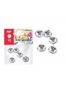 Καμπανάκια 18mm 5pcs Ασημένιο